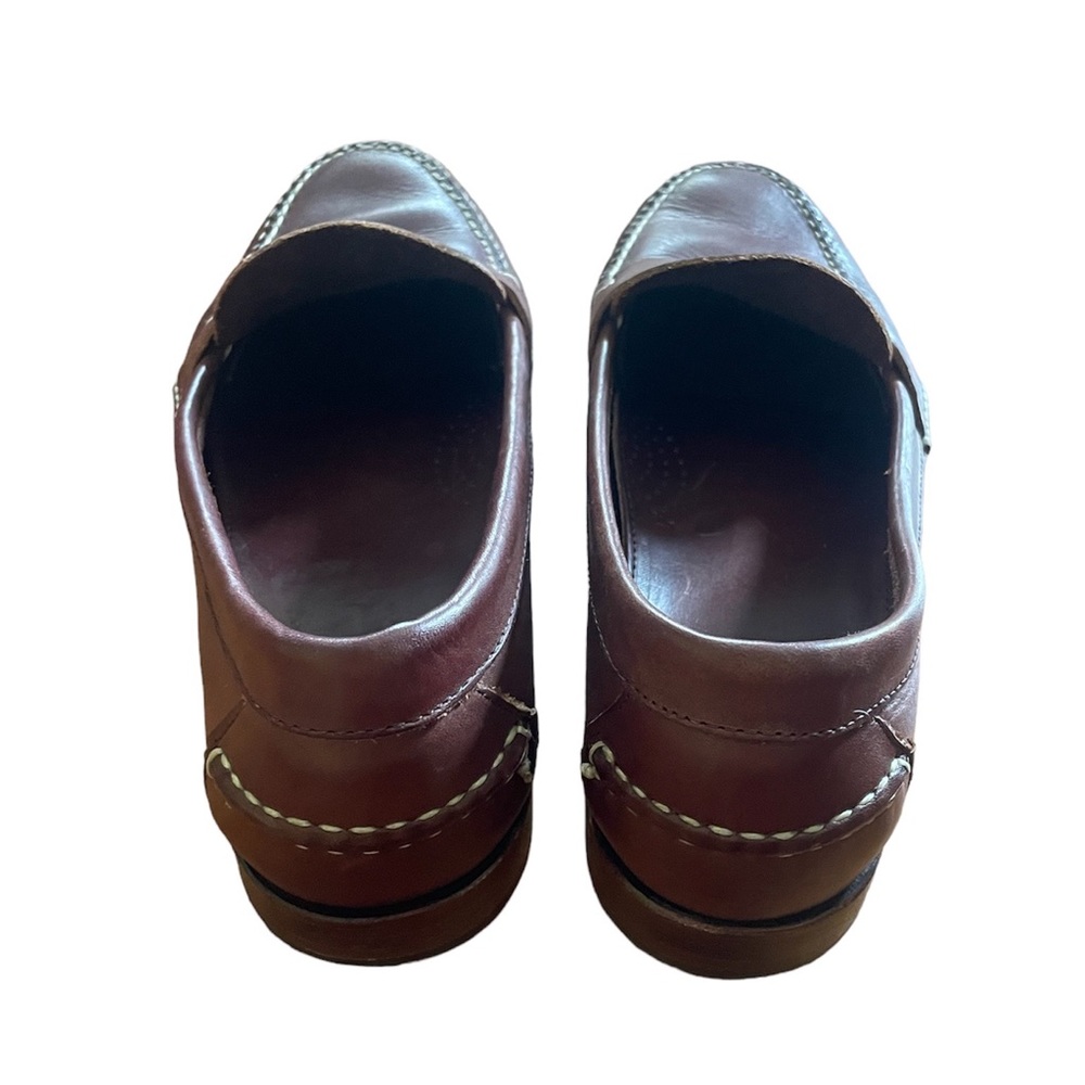 Allen Edmond Penny Loafers size: 10.5D Brown Leather - Picture 7 of 8